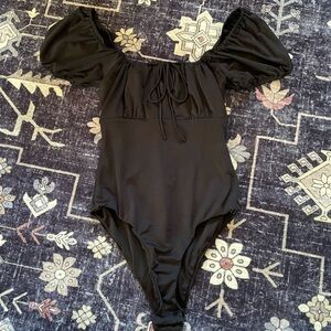 Puff Sleeve Bodysuit